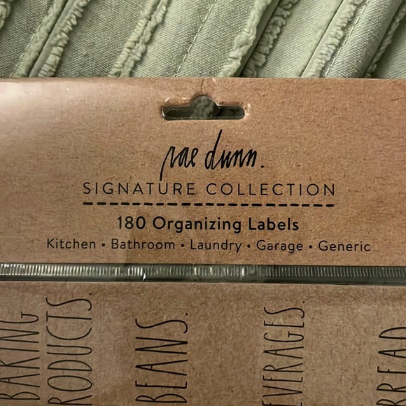 RAE DUNN 180 ORGANIZING LABELS FOR KITCHEN/BATHROOM/LAUNDRY - Picture 2 of 4